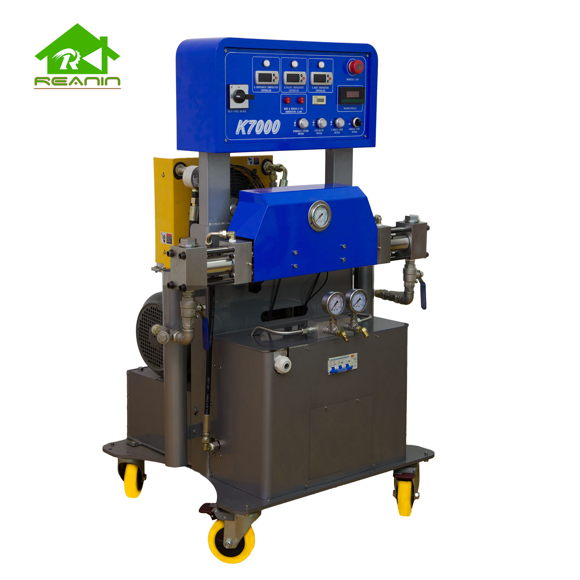 Hydraulic Polyurethane Closed Cell Spray Foam Insulation Machines Buy